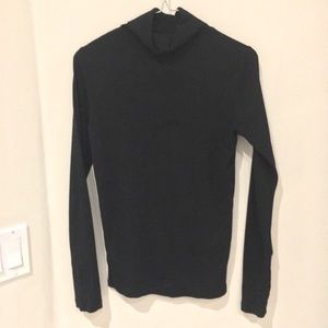Gap The Modern Tee Black Turtleneck Size M